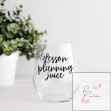 Custom Wine Glass